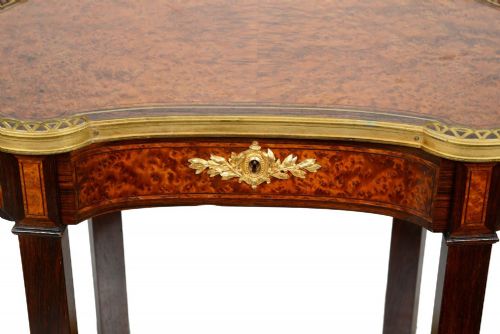 LOUIS XVI STYLE TWO TIER SIDE TABLE BY 'TEHAN' - ADDITIONAL PHOTO 5