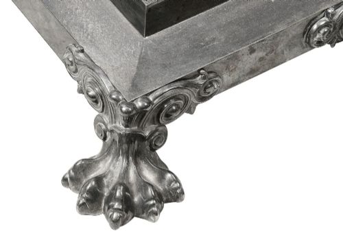 SILVER PLATED STANDARD LAMP CIRCA 1900 - ADDITIONAL PHOTO 3
