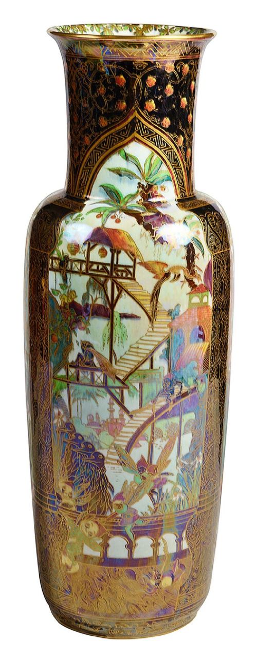 Wedgwood Fairy lusta vase, by Daisy Makeig-jones, 36cm