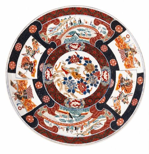 Large Japanese Imari Charger, C19th. 63cm Diameter