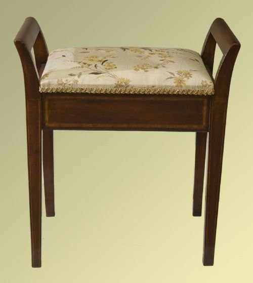 Edwardian Piano Stool