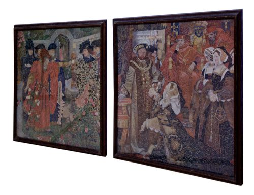 Fresco by Henry Albert Payne for the Palace of Westminster