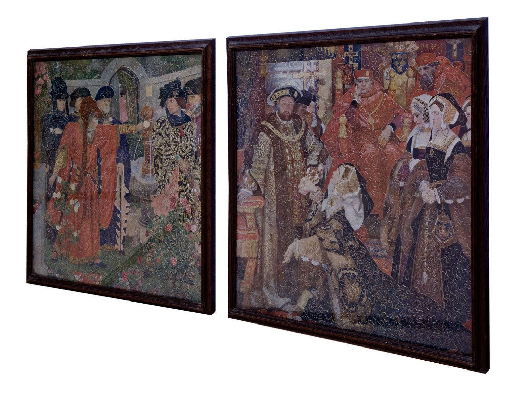 Fresco by Henry Albert Payne for the Palace of Westminster