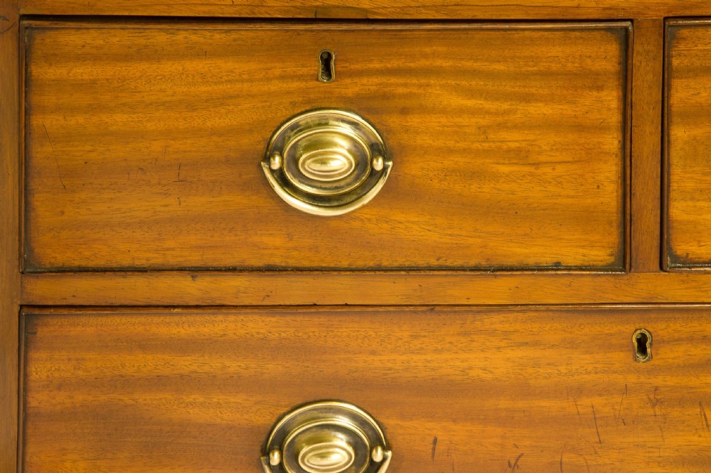 A Small Mahogany Chest of 2 short over 2 long drawers View VI