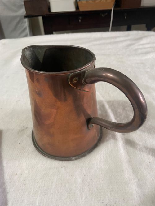 Victorian Copper Jug .