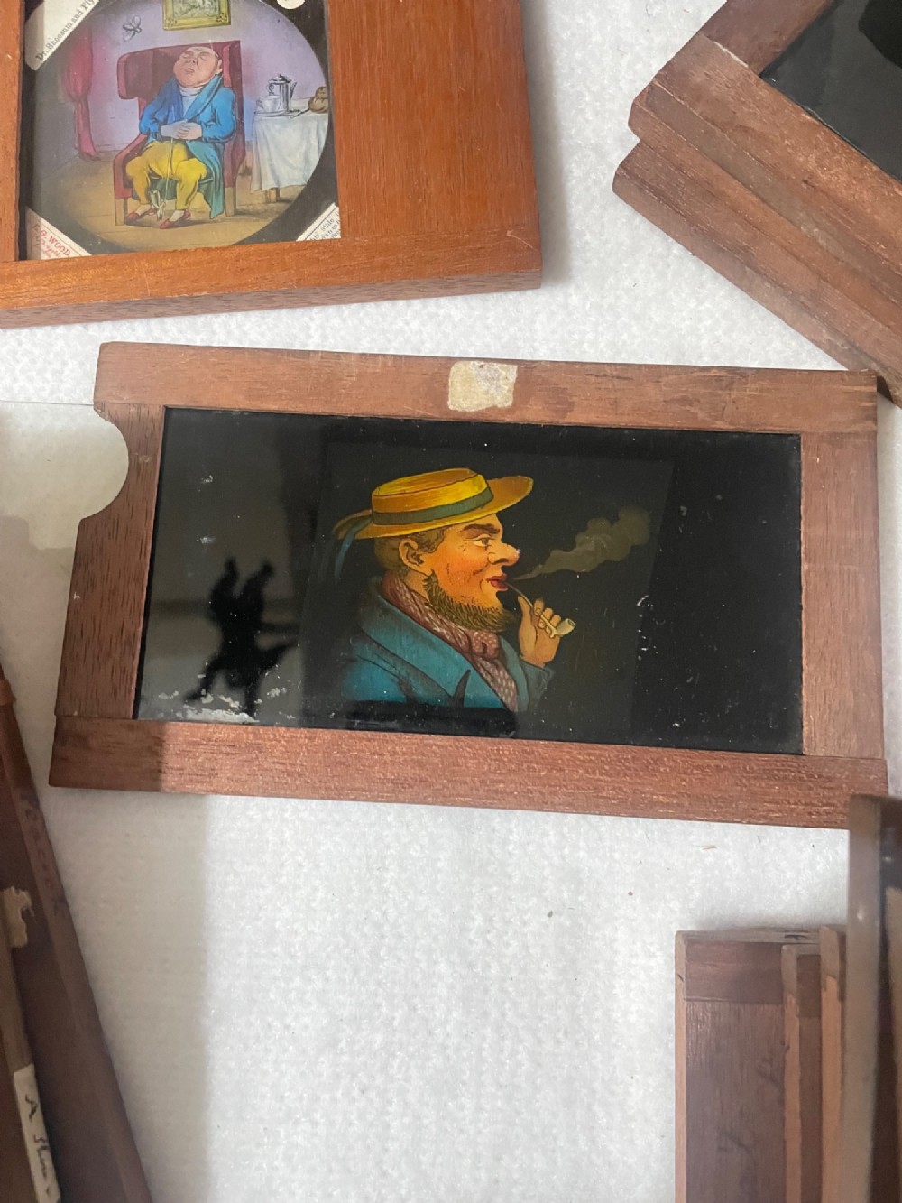 84 assorted Magic Lantern slides . View VI