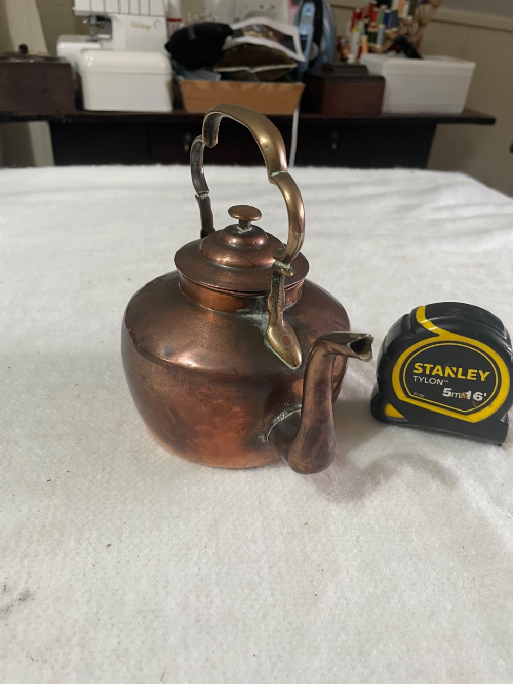 Tiny copper kettle View II