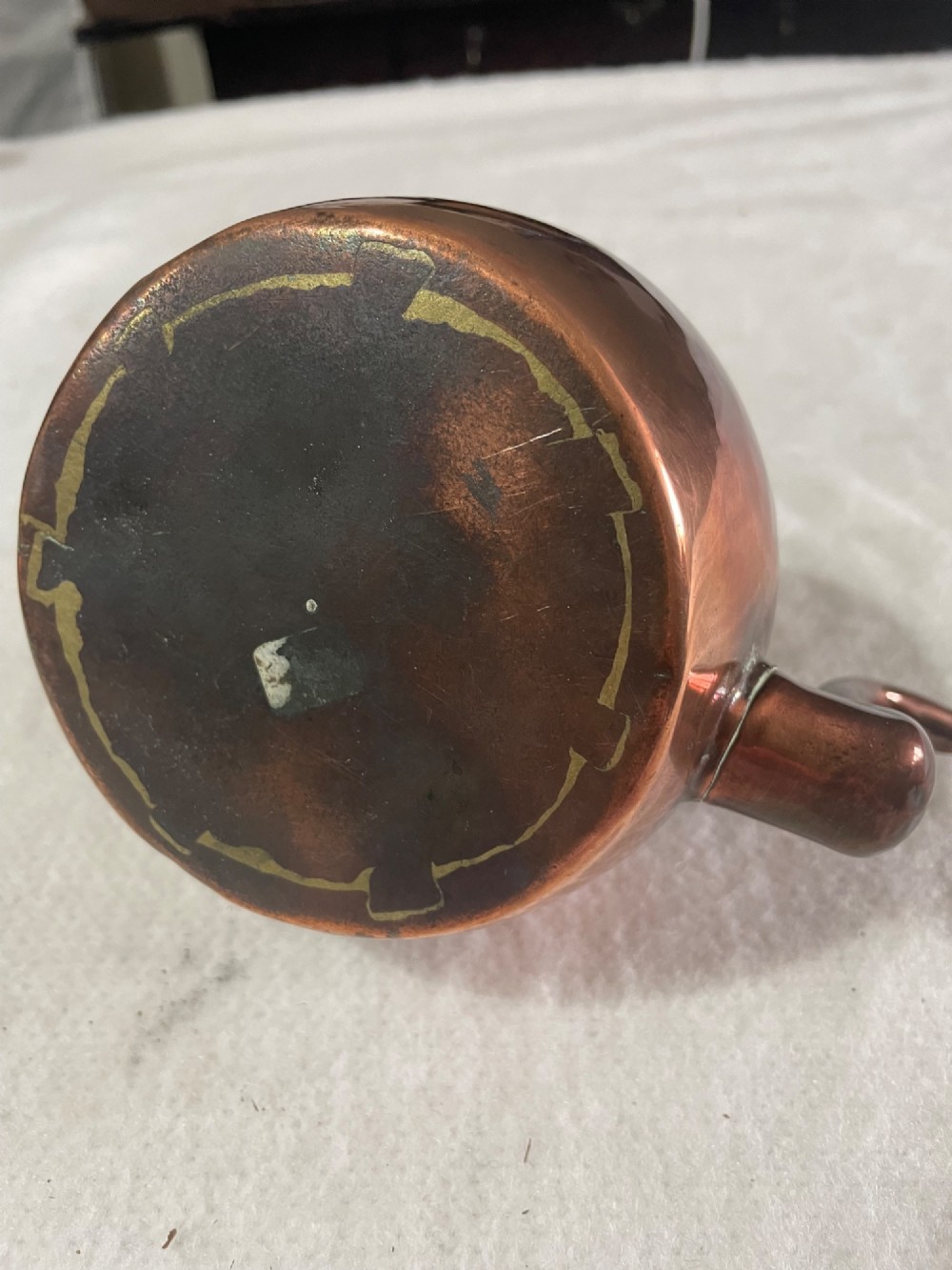 Tiny copper kettle View III