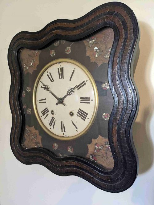 French Wall Clock Circa 1880