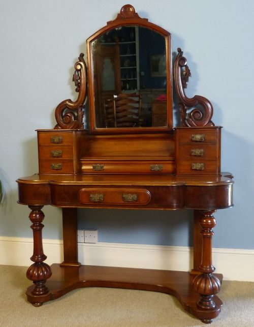 Victorian Mahogany Duchess Dressing Table