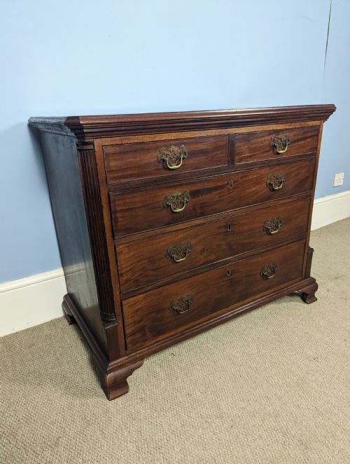 A Small Georgian Mahogany Chest of Drawers