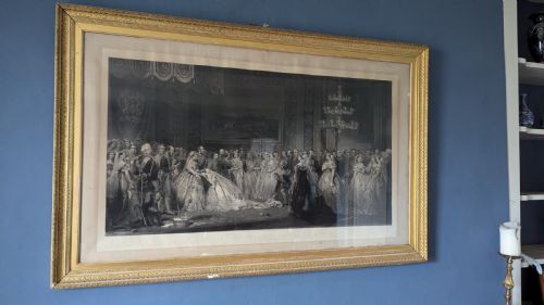 An Engraving of St James Palace.