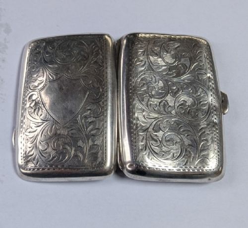 1915 Silver Cigarette Case