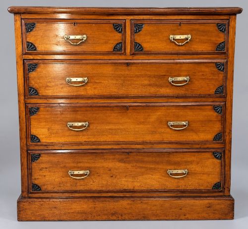 A Victorian Mahogany Chest of Drawers