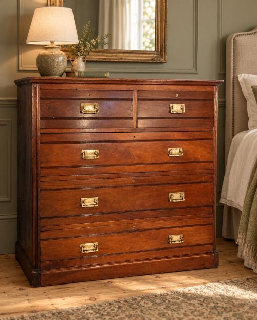 Victorian Walnut Chest of Drawers