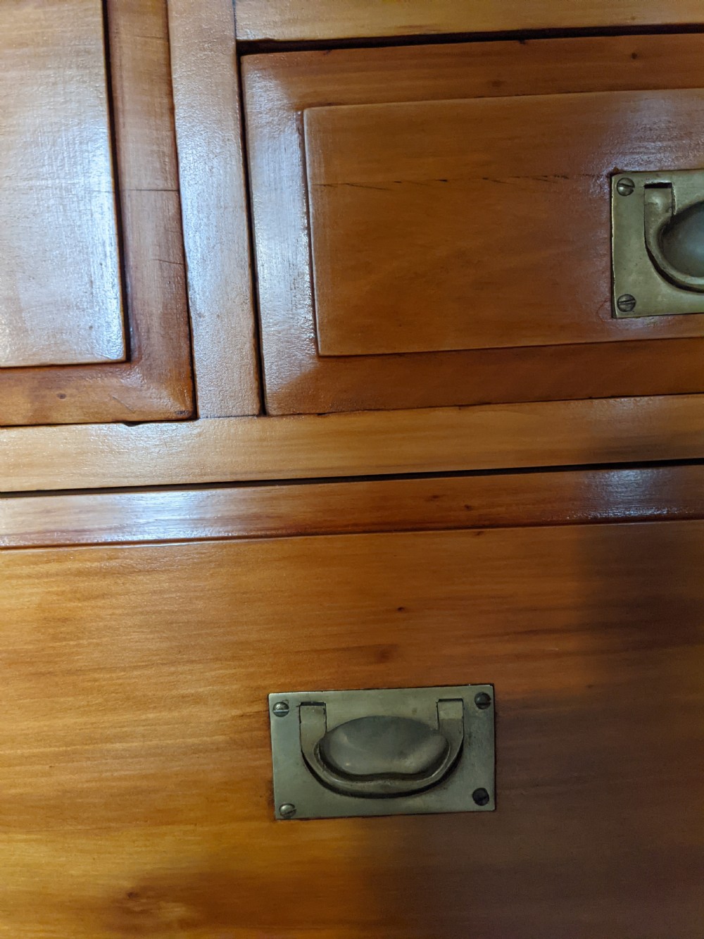 Late Victorian Satin Walnut Chest of Drawers View VII