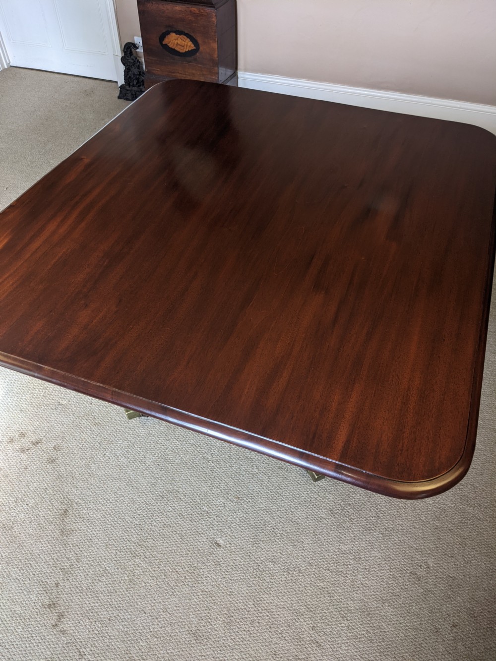 Early Victorian Mahogany Tilt Top Breakfast Table View X