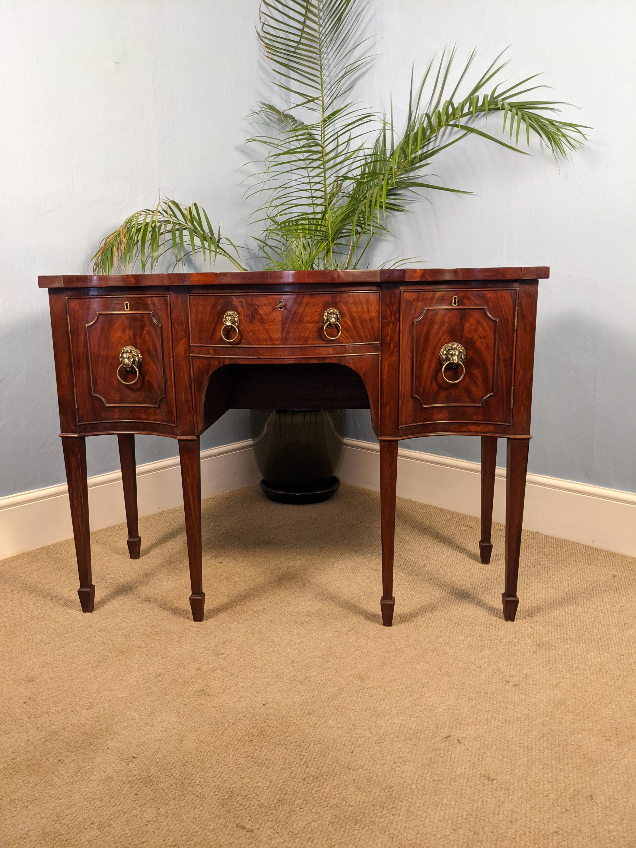 Mahogany Regency Style Mahogany Sideboard