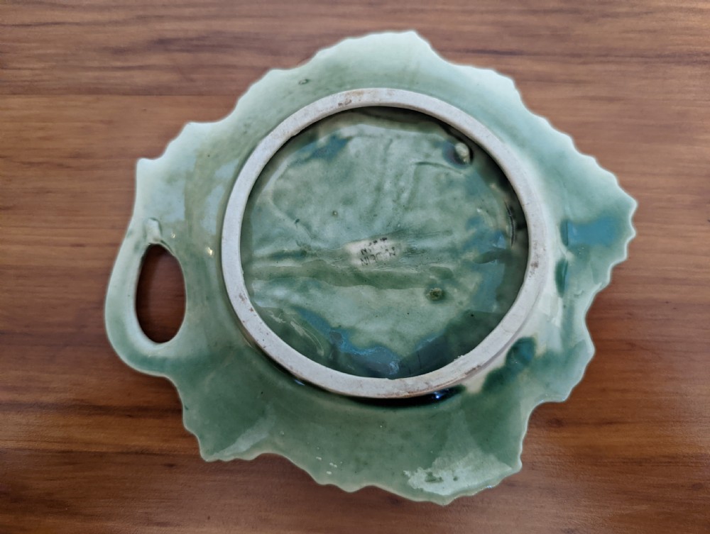 Majolica Leaf Dish View II
