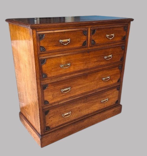 A Victorian Mahogany Chest of Drawers