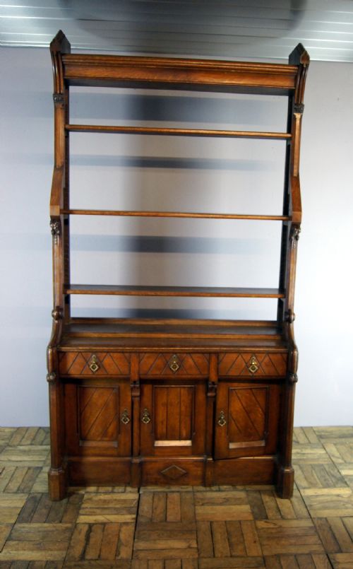 An Outstanding Gothic Bookcase