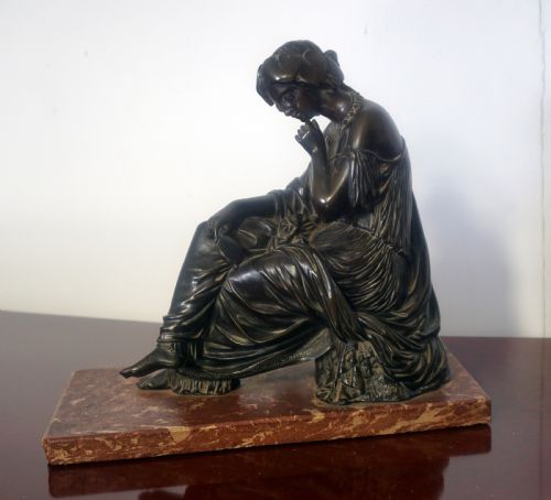 A Superb Well Cast Bronze Classical Figurine by J Prodier