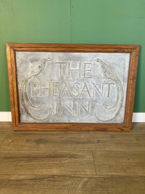 A Wonderful Lead Pub Sign