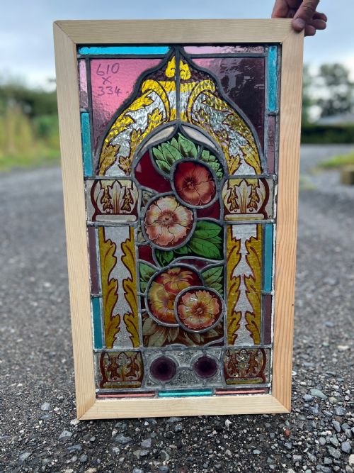 Stained Glass Window - Painted with Fruit 2