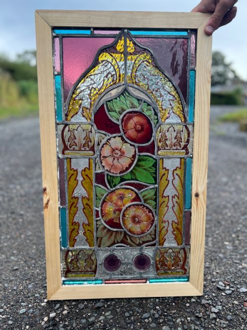Stained Glass Window - Painted with Fruit 3