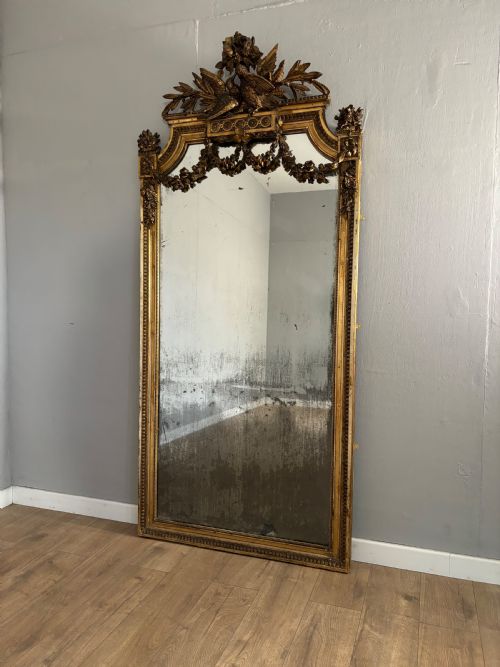 A Fine Antique English Pier Mirror