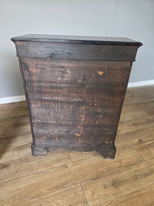 MATCHING TRUE PAIR OF VICTORIAN EBONISED PIER CABINETS - ADDITIONAL PHOTO 16