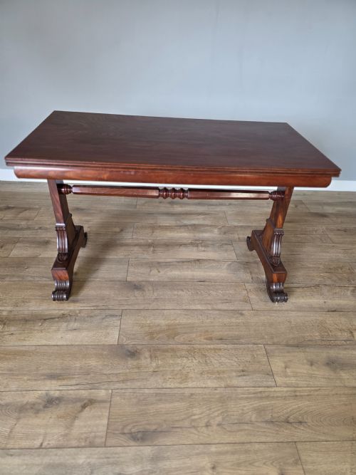 1840 ANTIQUE MAHOGANY SIDETABLE - ADDITIONAL PHOTO 10