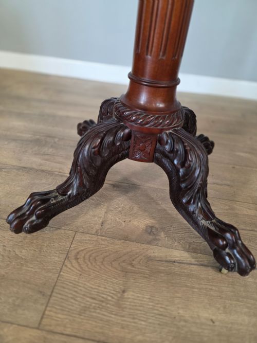 VICTORIAN 1909 MAHOGANY AMERICAN GENTLEMAN'S SHAVING STANDVANITY MIRROR STAND - ADDITIONAL PHOTO 17