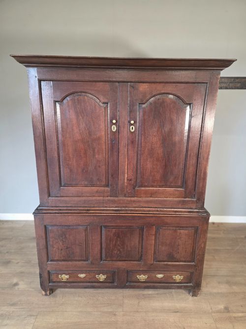 ANTIQUE PETITE ORGINAL HARNESSTACK CUPBOARD - ADDITIONAL PHOTO 1