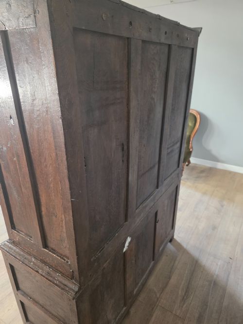 ANTIQUE PETITE ORGINAL HARNESSTACK CUPBOARD - ADDITIONAL PHOTO 11