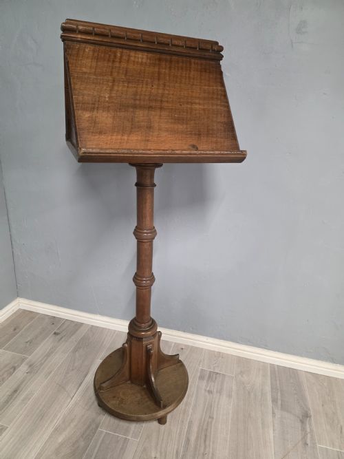 ANTIQUE VICTORIAN CHURCH LECTERN - ADDITIONAL PHOTO 1