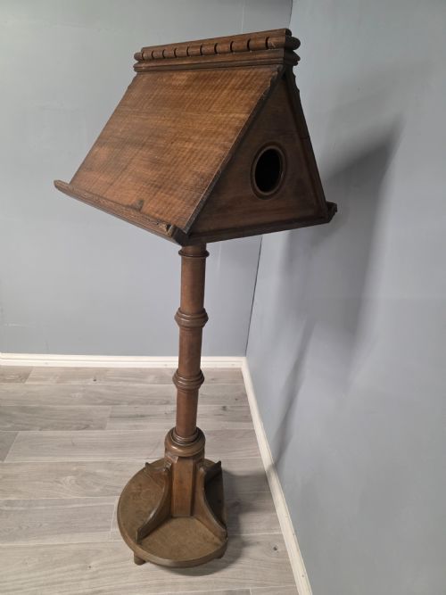 ANTIQUE VICTORIAN CHURCH LECTERN - ADDITIONAL PHOTO 4