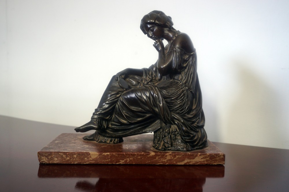 A superb well cast bronze classical figurine by J Prodier View II