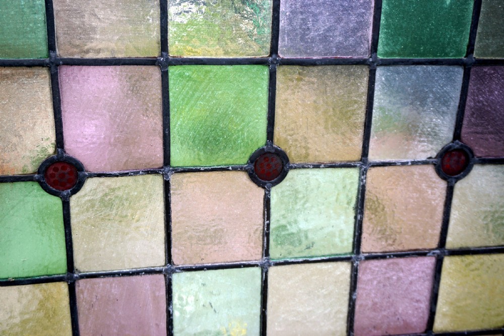 A stunning large Victorian stained glass window  View III
