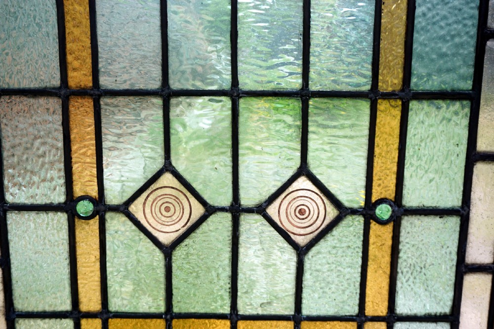 A very large and vibrant stained glass window View II