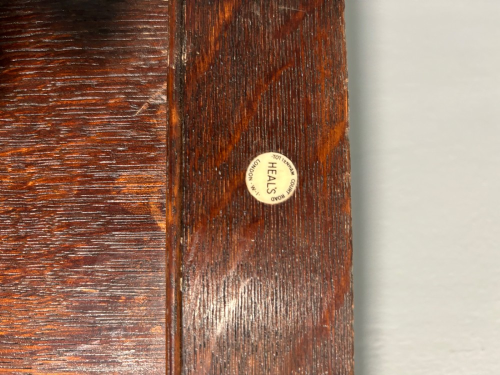 Edwardian Antique Oak Heals Corner Wardrobe View III