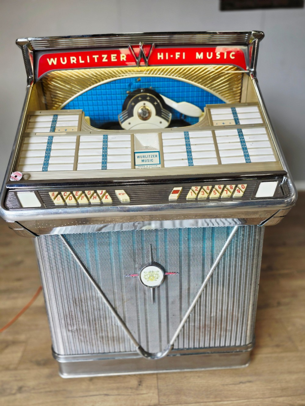 1950s Wurlitzer HI-FI Music Juke Box  View VIII
