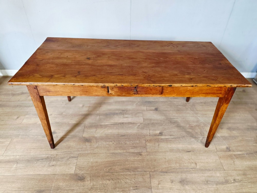 19th century oak French Farmhouse Table  View II