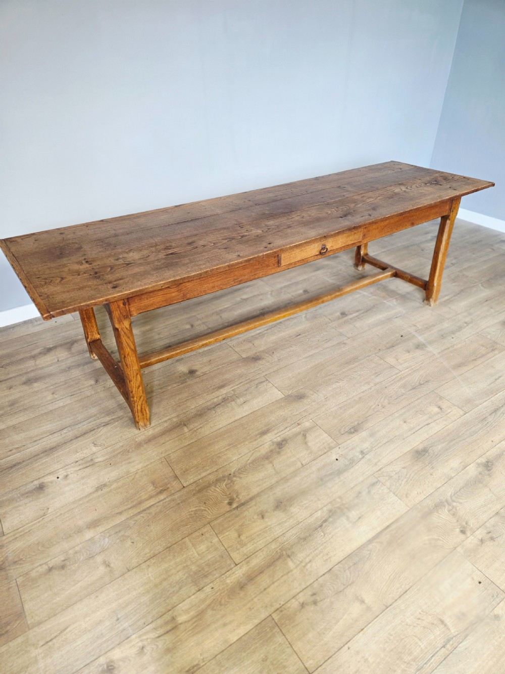 Oak Farmhouse Kitchen Refectory Table View IV
