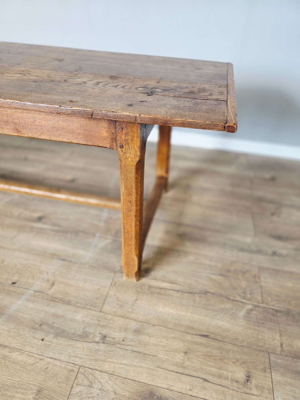 Oak Farmhouse Kitchen Refectory Table View VIII