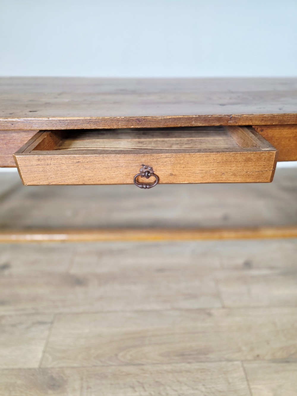 Oak Farmhouse Kitchen Refectory Table View XI