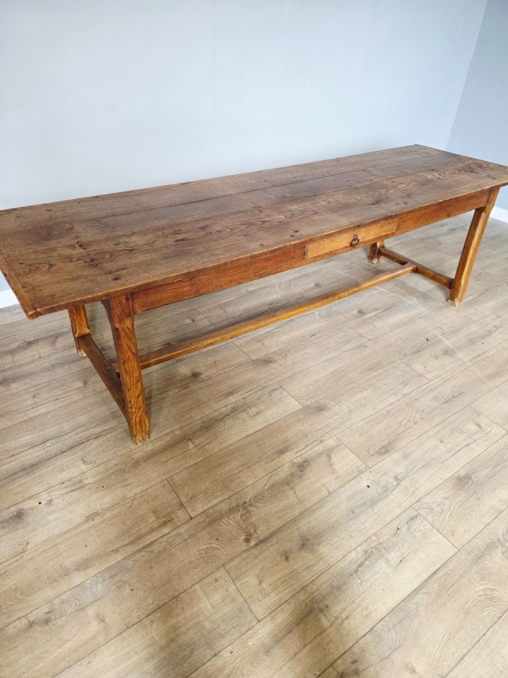 Oak Farmhouse Kitchen Refectory Table View XVIII