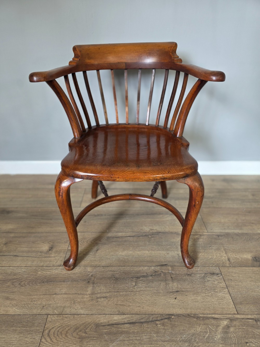 1910 Edwardian Mahogany Desk Chair 