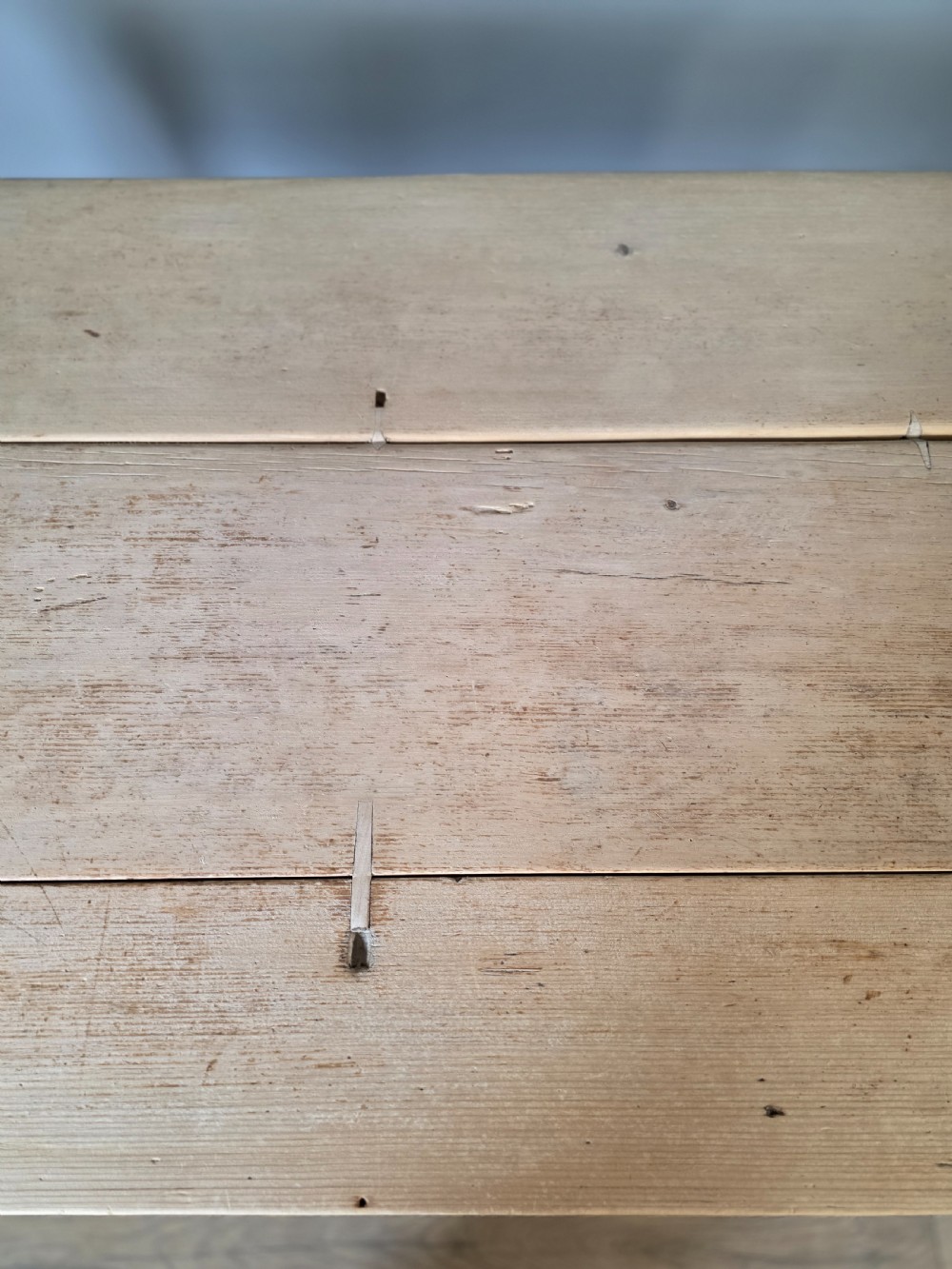 Victorian Pine 19th Century Farmhouse Dining Table  View XVI