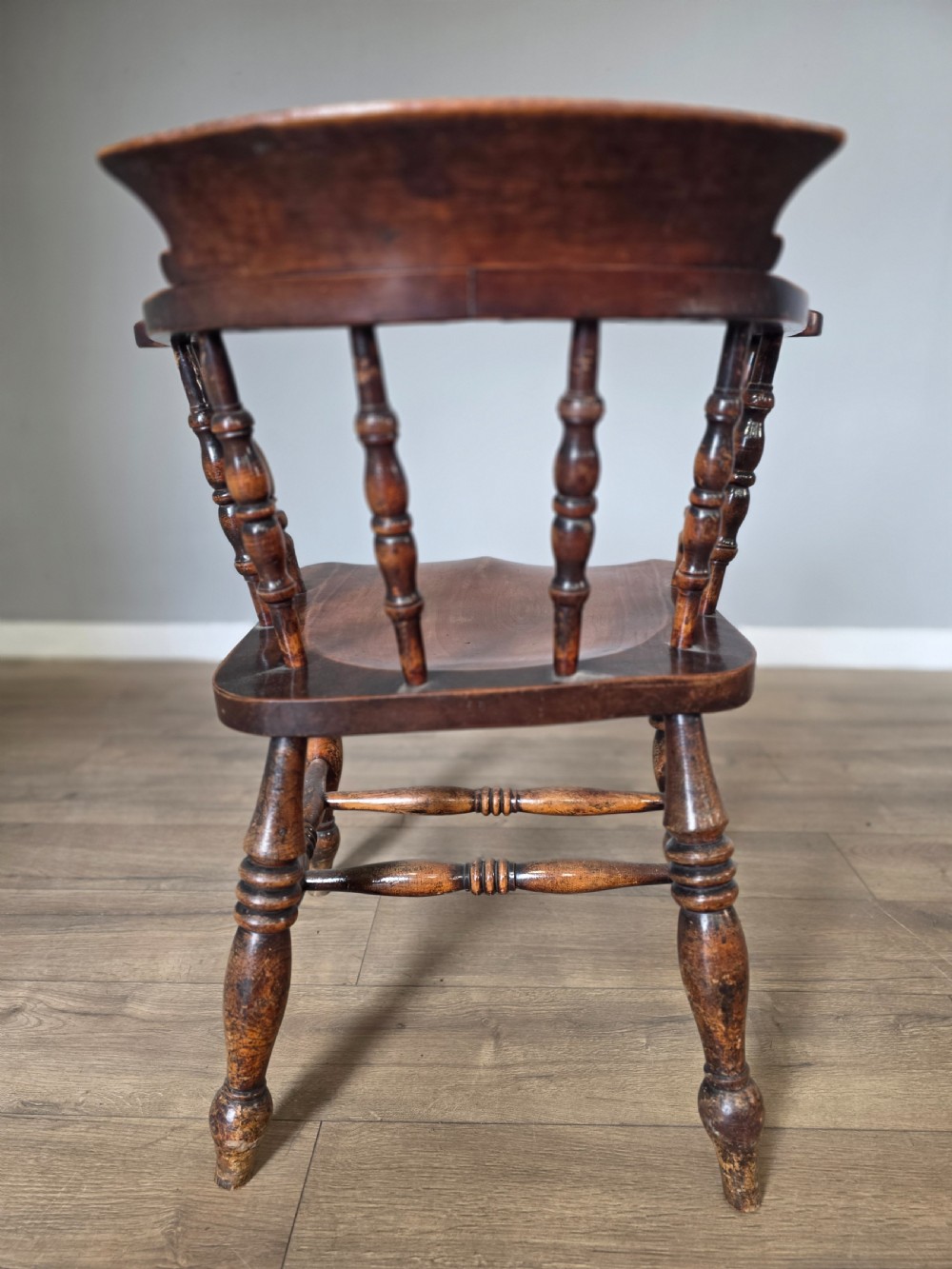 Antique Country Smokers Bow Armchair  View VII